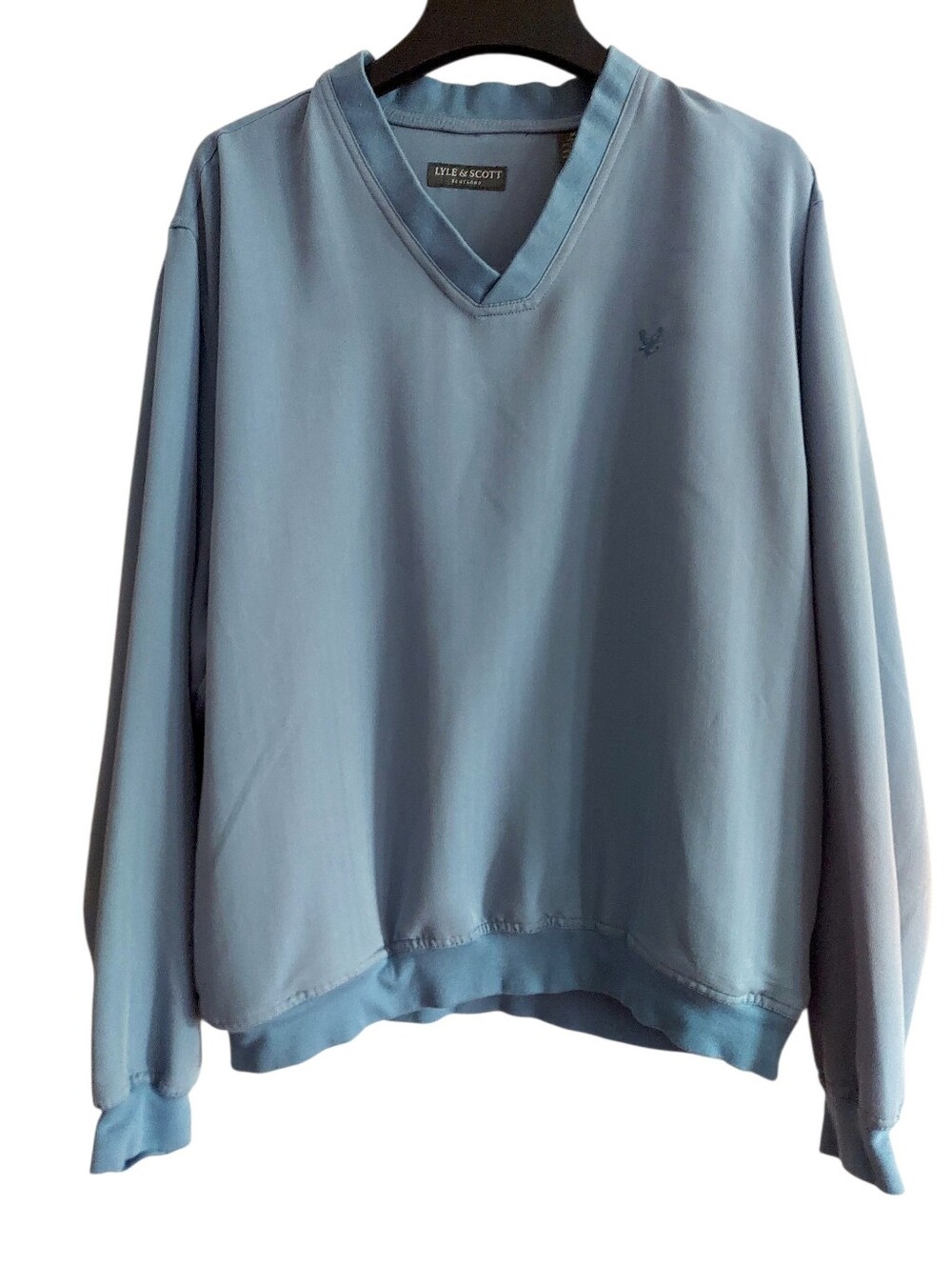 Lyle & Scott Light Blue V-Neck Pullover